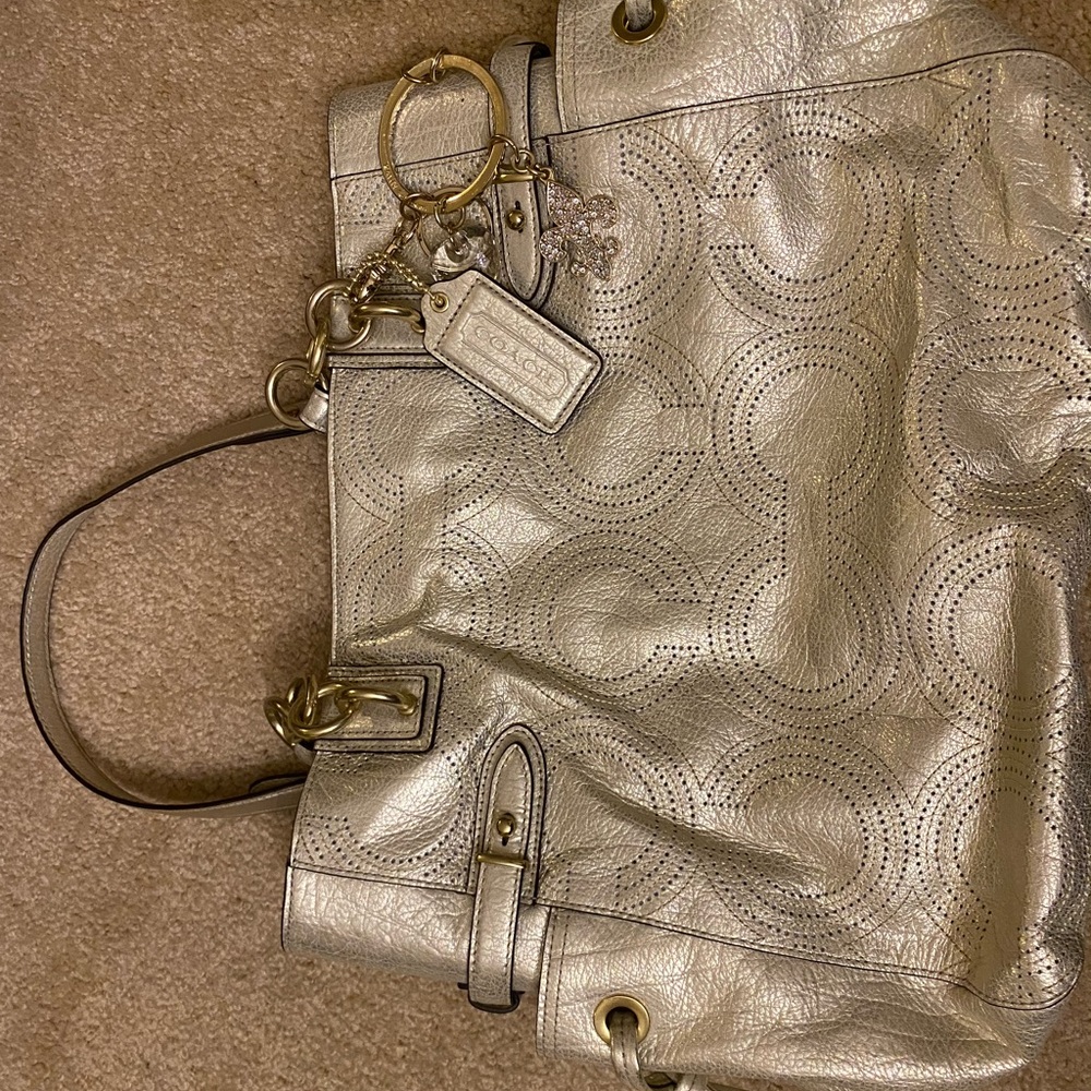 Gold Coach purse